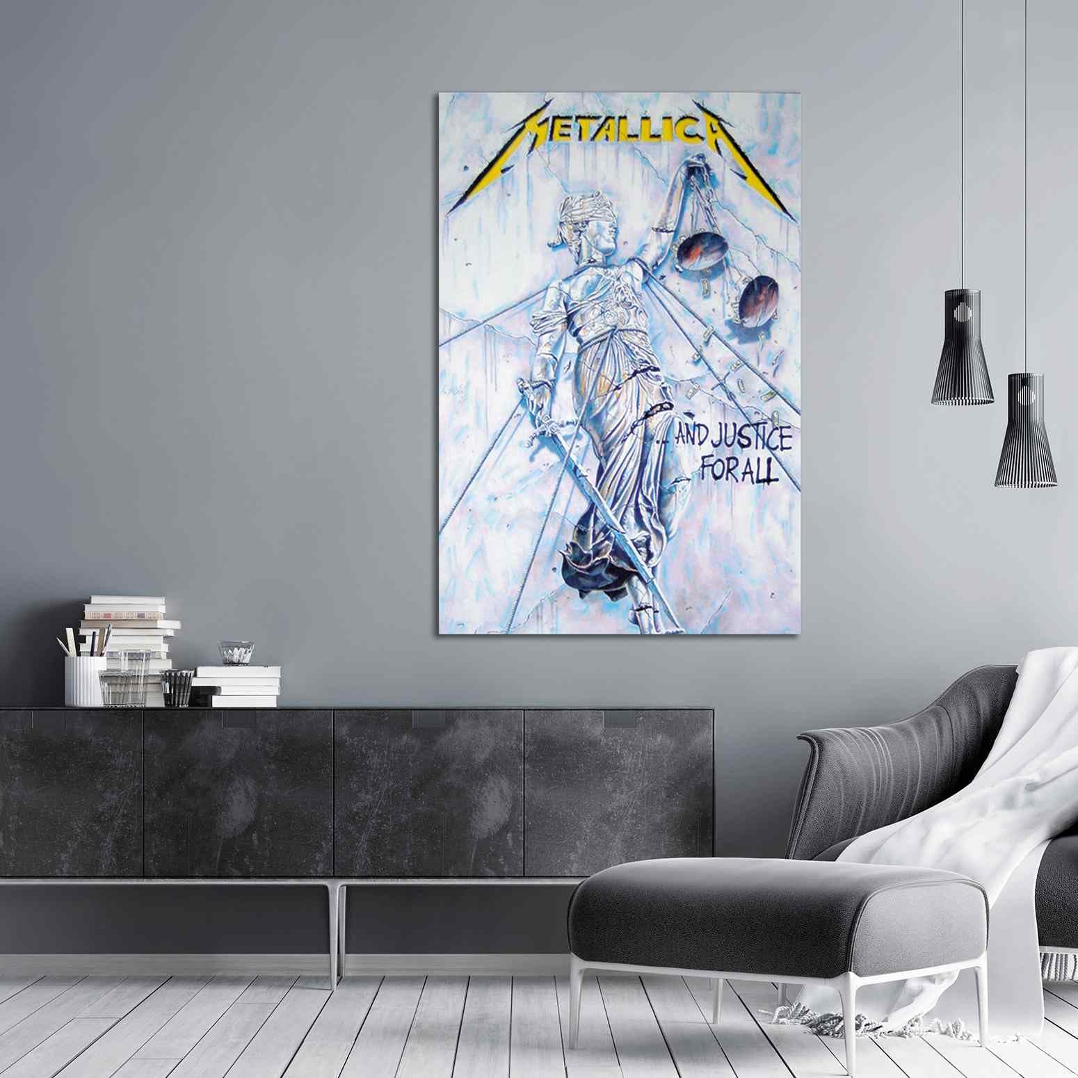 Pyramid | Plakat z Metallicą | ...I sprawiedliwość dla wszystkich Motyw okładki | Plakat z zespołem 61 x 91,5 cm