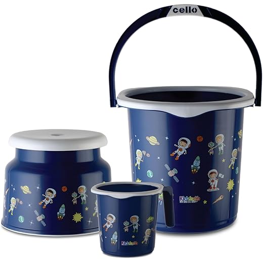 Kidzbee Cosmic Explorer Bathroom Set, Set of 3