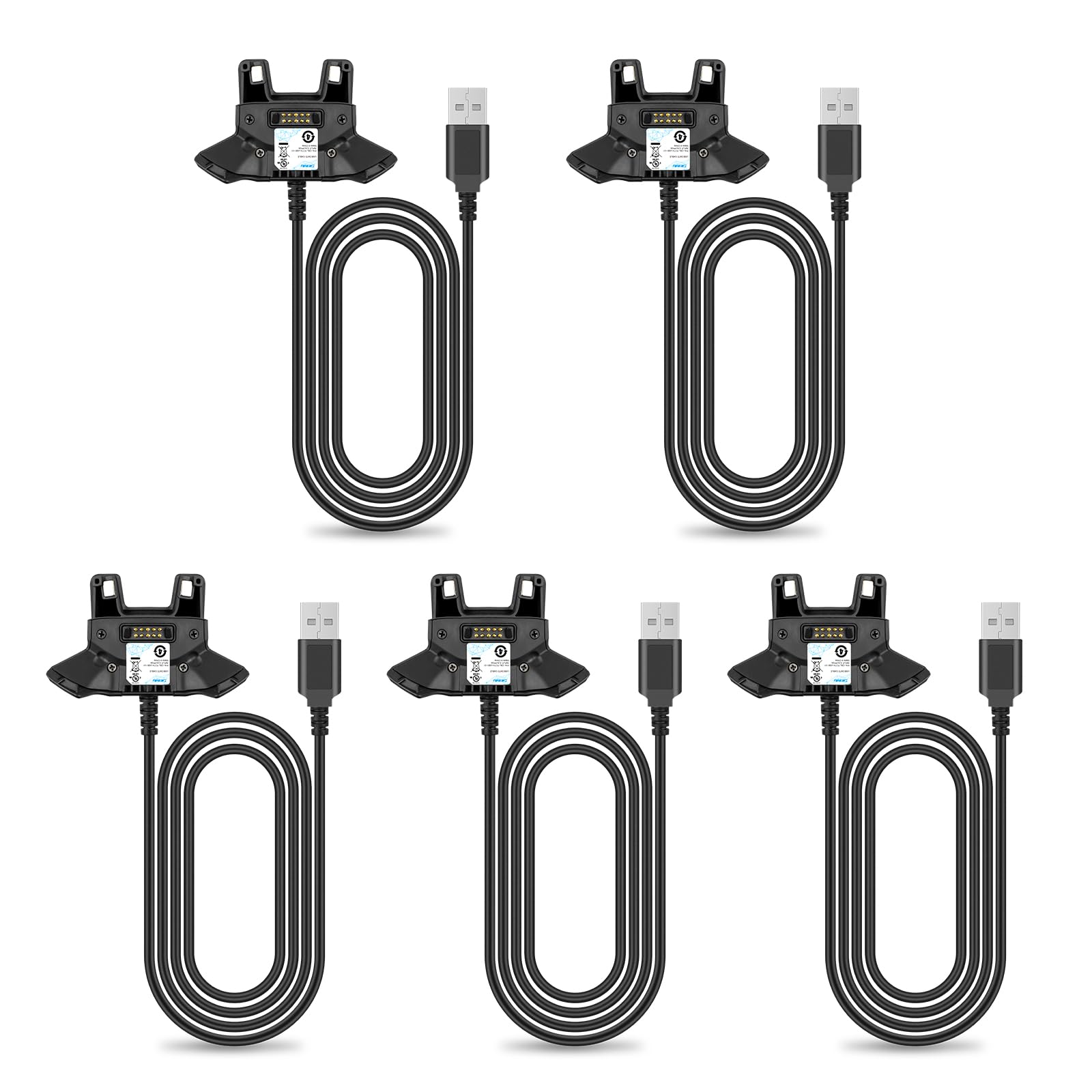 5pcs TC72 USB Charger Cable for Zebra TC77 TC70 TC72 TC75 TC75X TC70X TC55 TC720L TC75EK TC75AH TC75GK