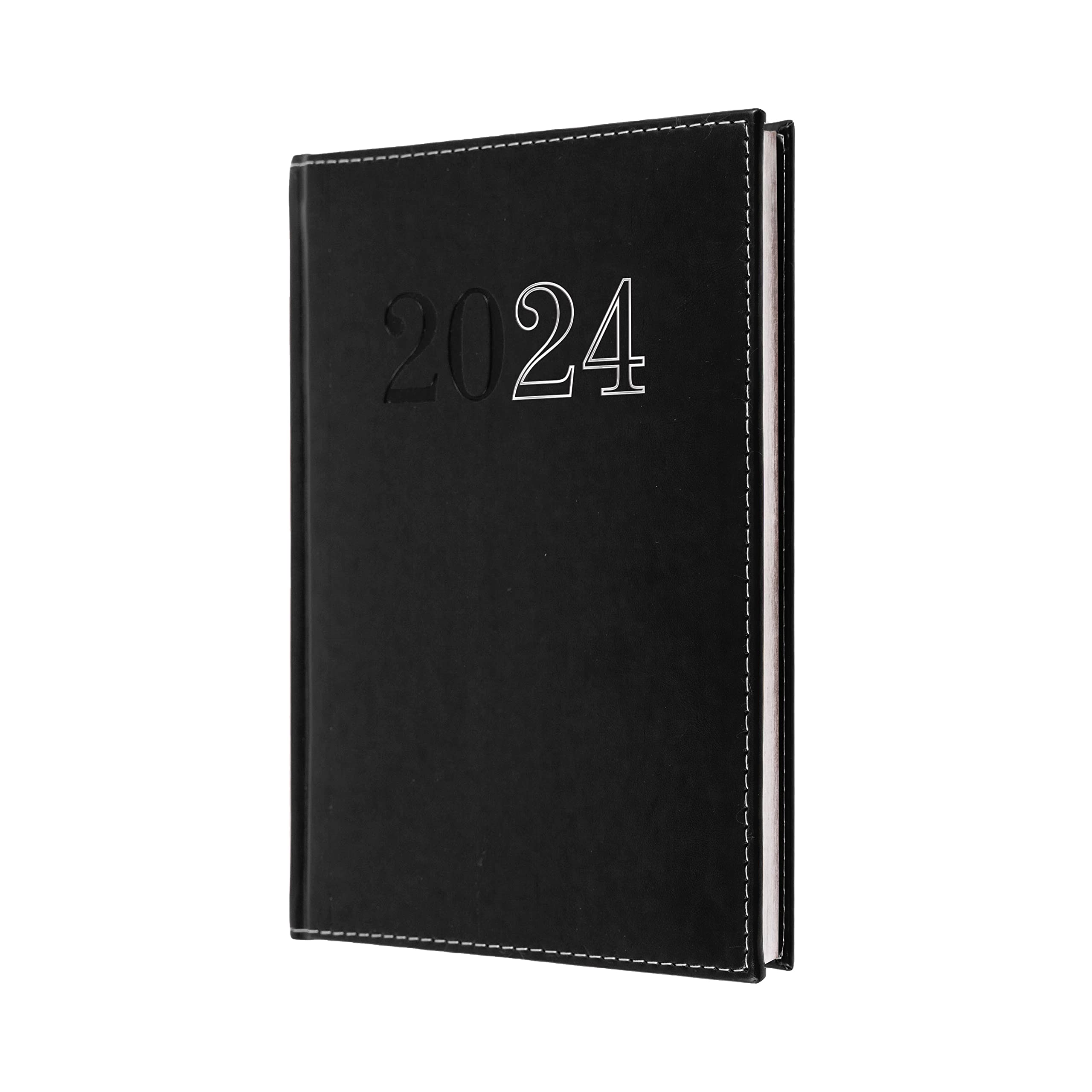 Collins Debden Collins Chelsea 2024 Diary A5 Week To View Business Planner - Business Planner and Organiser - January to December 2024 Diary - Weekly - Black - ND53.99-24
