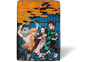 Surreal Anime Blanket for Adults: A Cozy Embrace with Demon Slayer