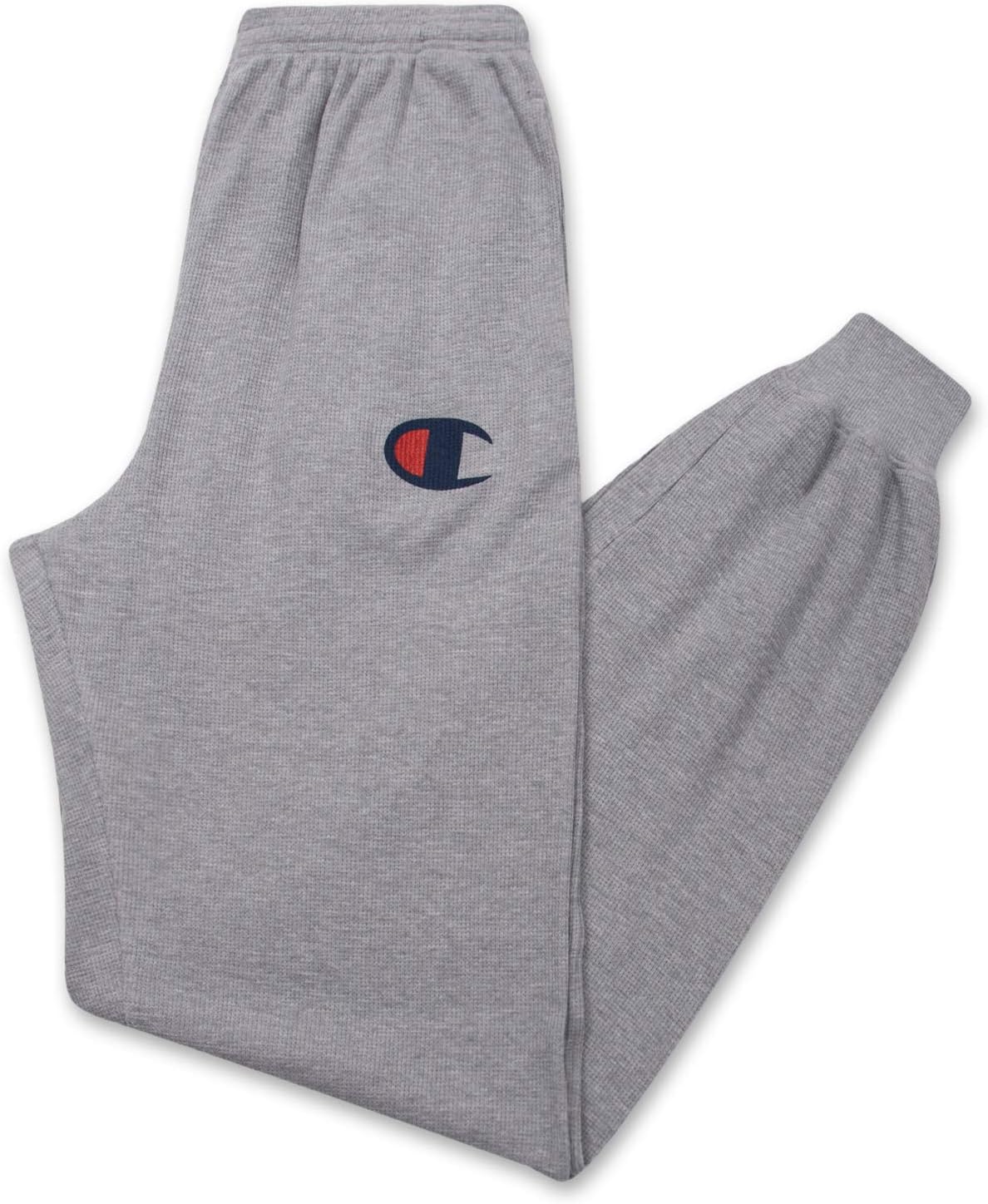 Champion Thermal Waffle Sweatpants Big and Tall - Lounge Jogger Sweatpants for Men