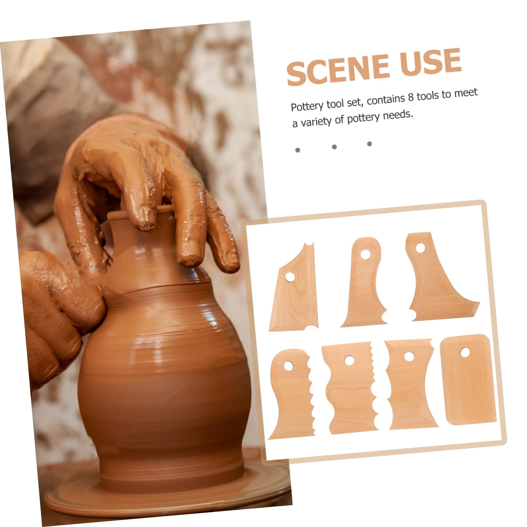 28pièces Outils De Sculpture Argile pour Modélisation Et Façonnage Pratiques Et Durables pour Projets Artistiques Et Artisanat