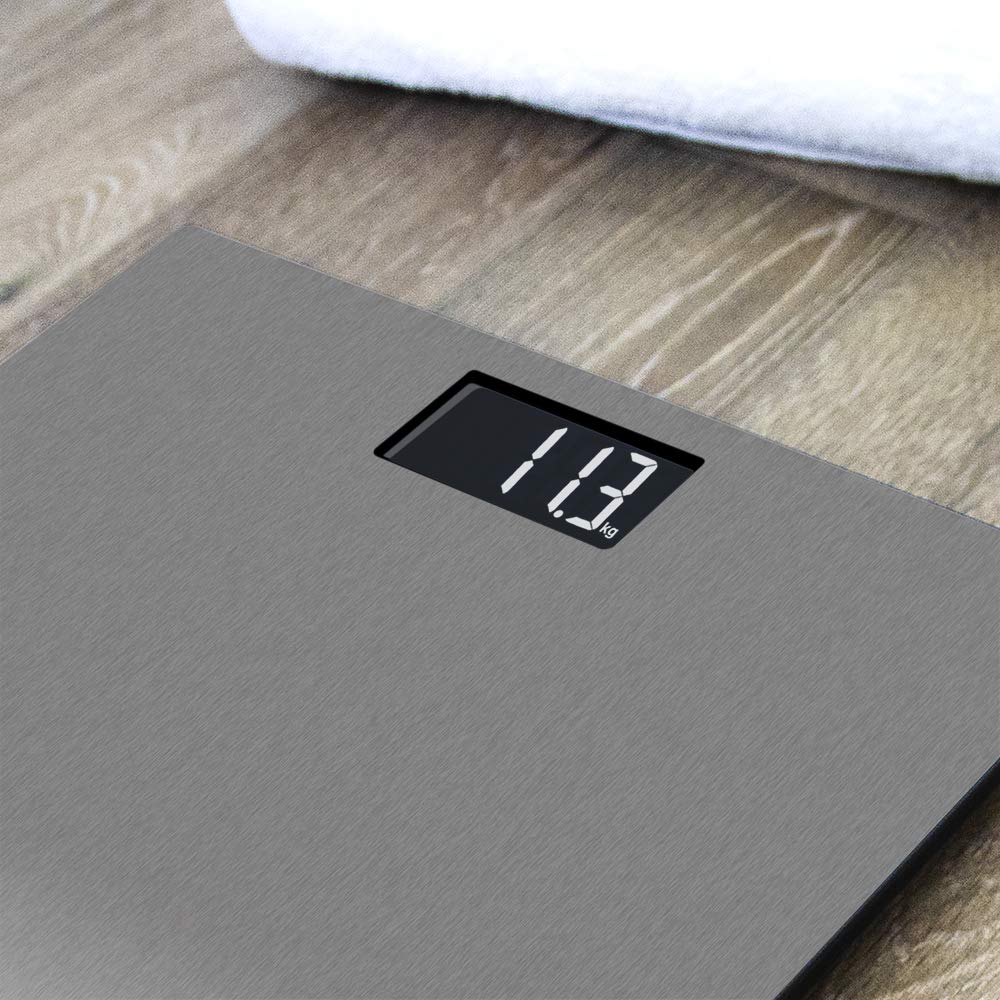 Cecotec Digital Surface Precision 9200 Healthy. Z platformą ze stali nierdzewnej, odwrócony wyświetlacz LCD, maksymalna pojemność 180 kg, gotowy do użycia i z taśmą mierniczą.