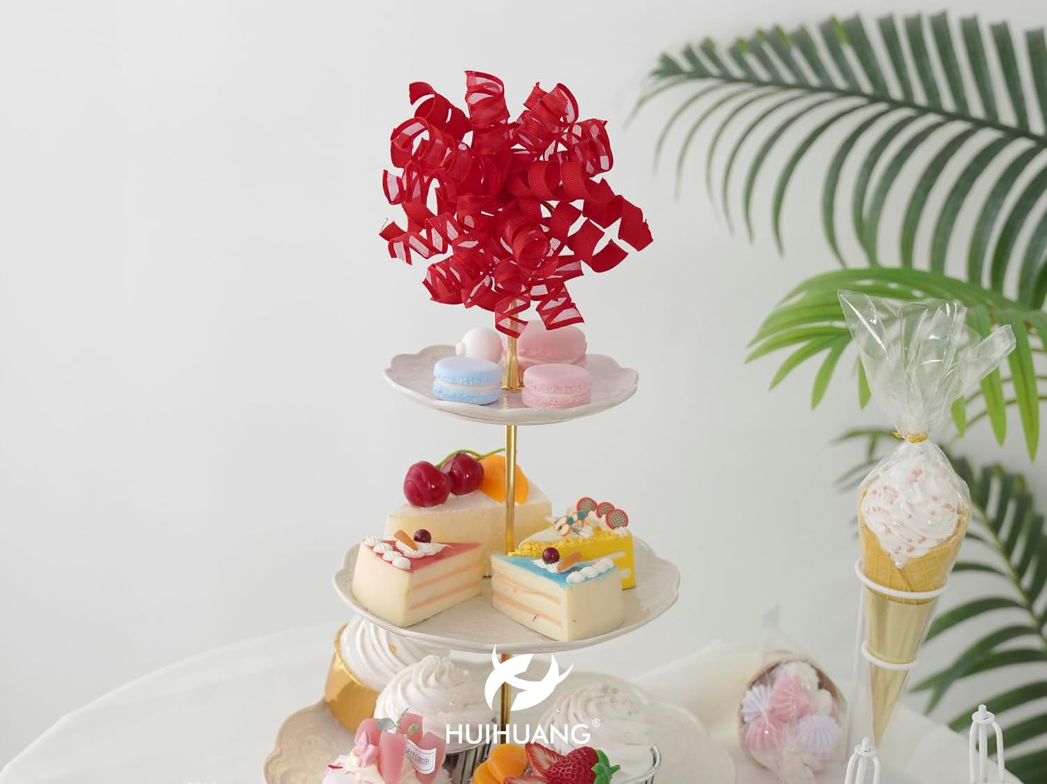 HUIHUANG Red Bows for Gift Wrapping Christmas Gift Bows 5 inch x 8 Counts Self-Adhesive Curly Ribbon Bow for Presents, Paper Bag, Party Favors, Wrapping Accessories, Holiday Wedding Decoration - Image 9