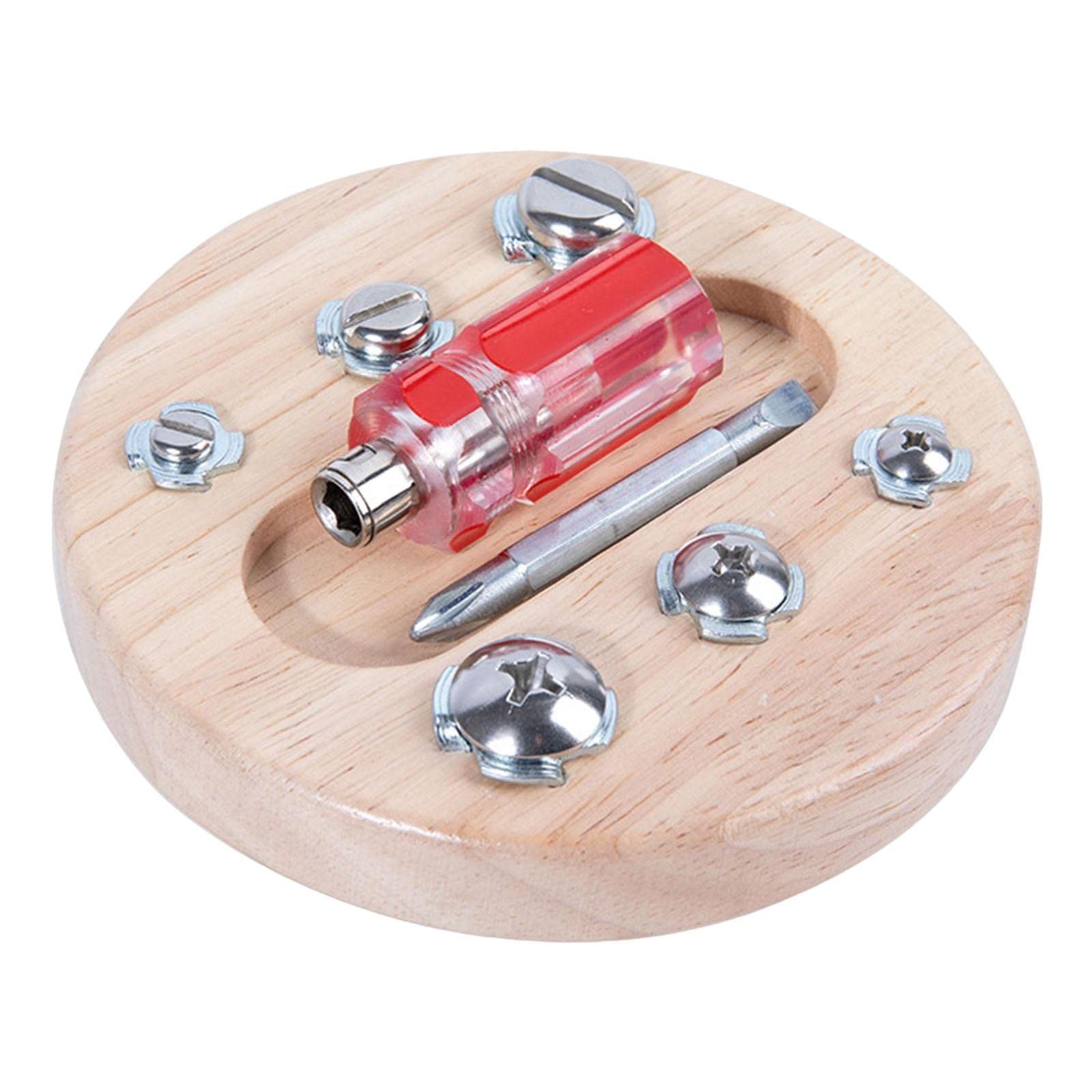 Oshhni Destornillador Montessori Tablero Educación Juguetes de Aprendizaje para Niños