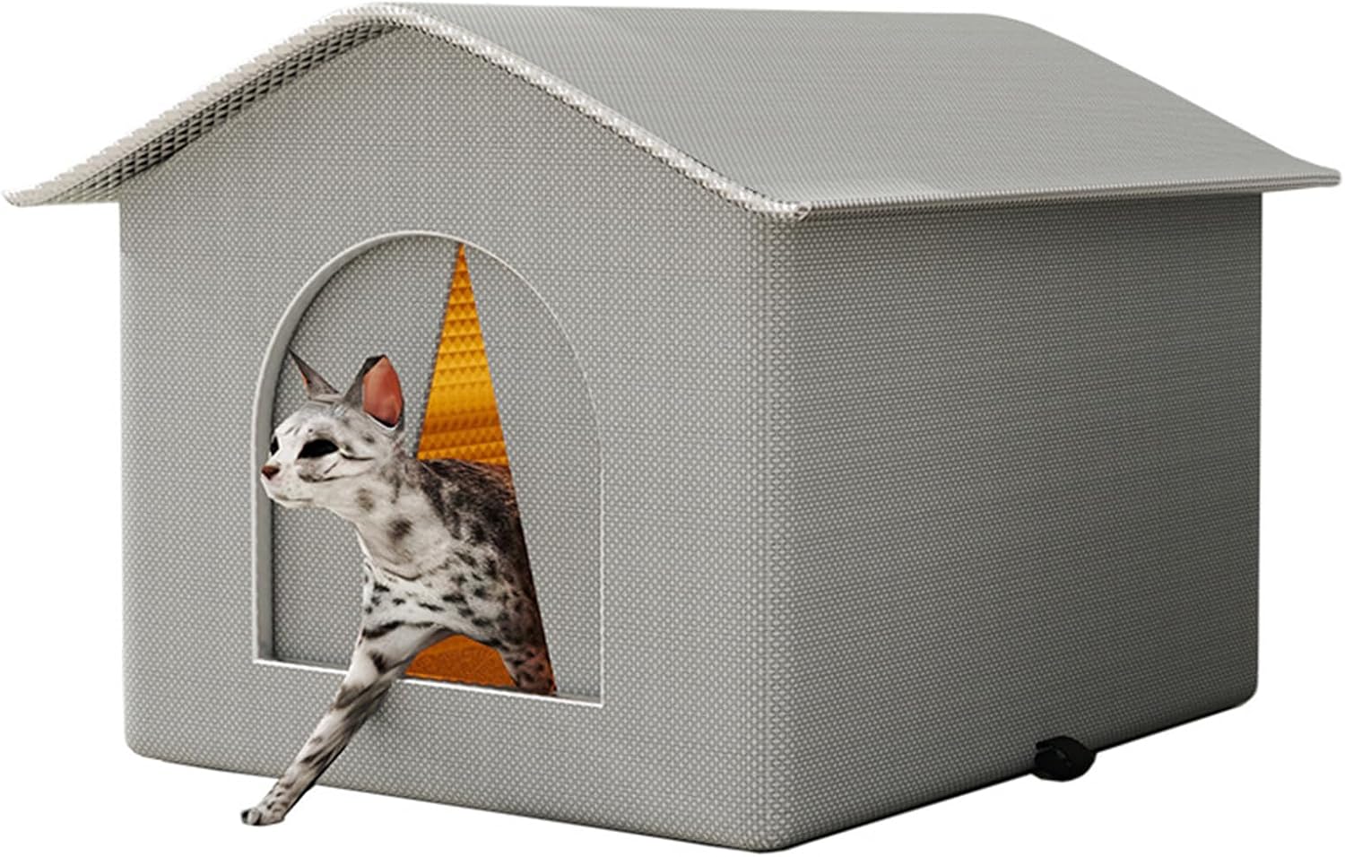 Cats Tent Shelter House with Weatherproof and Spacious Interior for Year Round Protections for Wild Cats