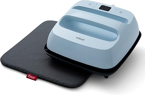 Cricut EasyPress 3 máquina de prensa térmica (9 x 9 pulgadas) con alfombrilla de prensa de calor (15 x 12 pulgadas)