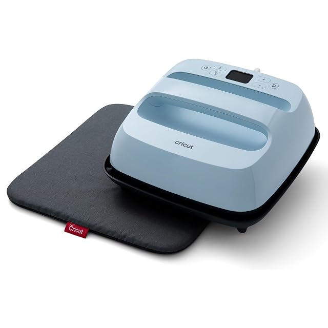 Cricut EasyPress 3 Heat Press Machine 9x 9 with Heat Press Mat 15 x 12 Blue