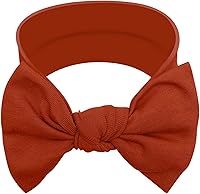 Vista 29 de Diademas para Bebés Niñas-Infantil, Niñas Pequeñas Bandas para el Cabello de Algodón Hechas a Mano con Lazos Accesorios para el Cabello de Niños