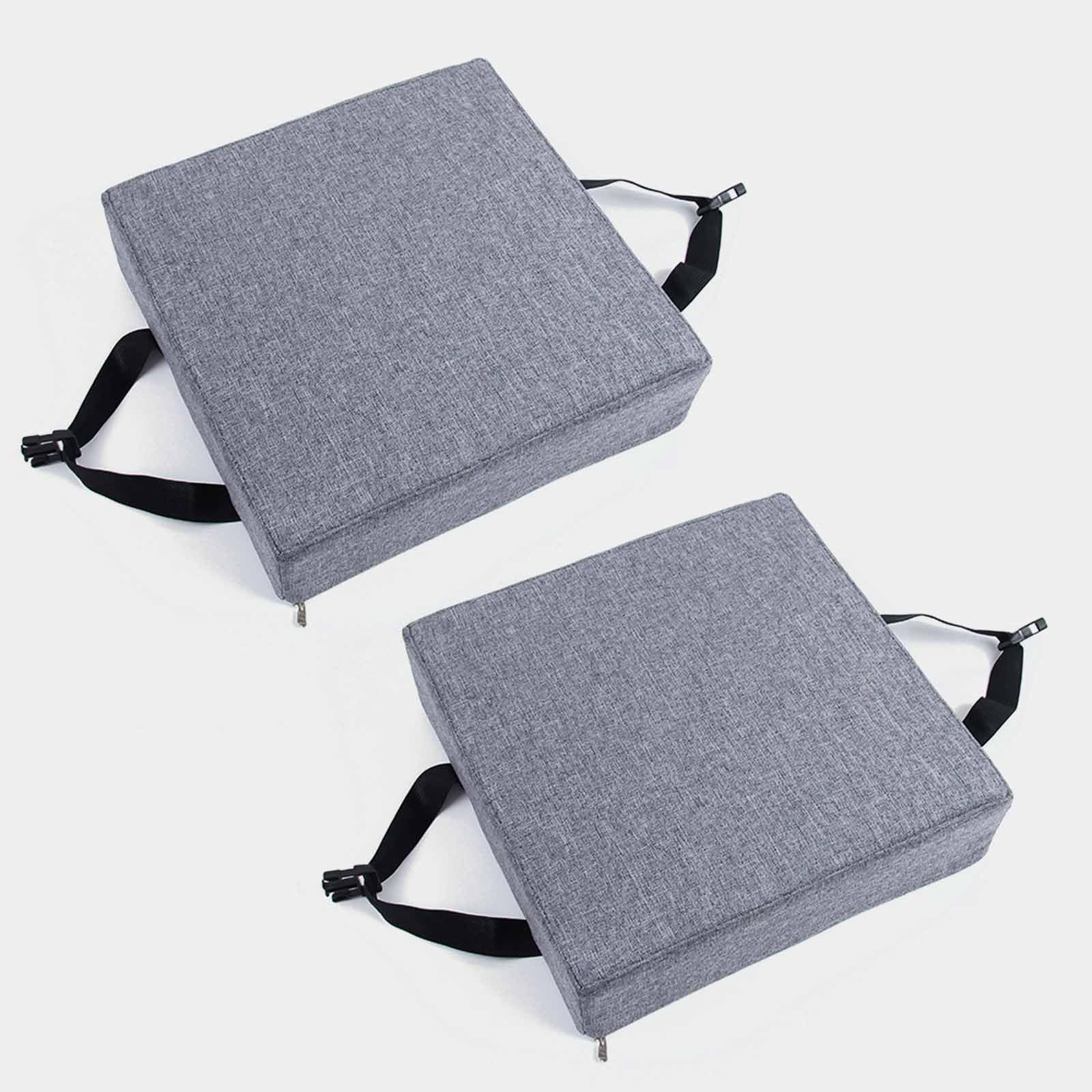 Coussins de chaise carrés 40x40 amovibles pour supprimer la rigidité des tabourets de bar