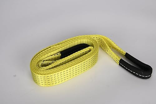 Miniatura 7 de Paquete de 2 correas de elevación de 6 x 2 pulgadas, correa de elevación resistente de 6 pies, correas de seguridad de recuperación para salvador de