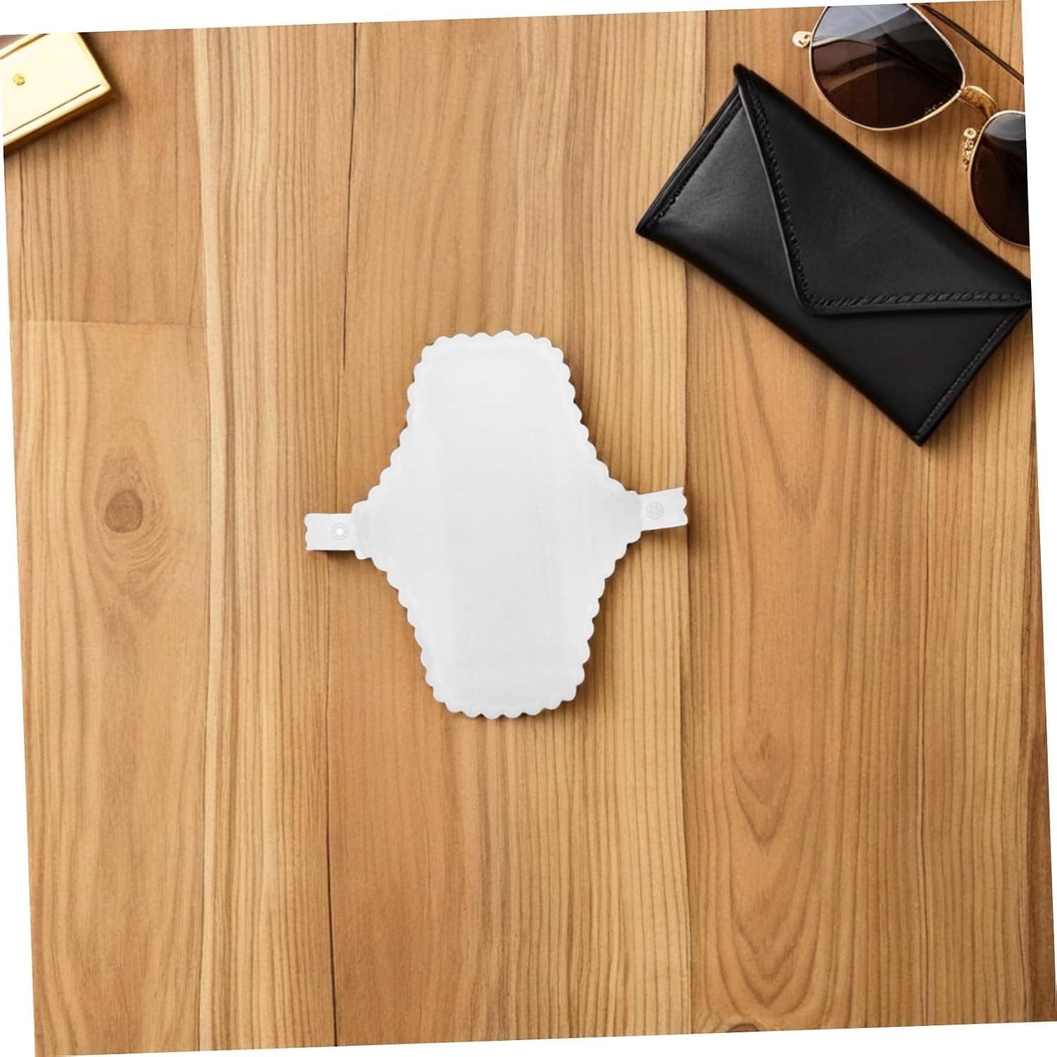 Reusable Cotton Menstrual Pads Washable 5pcs Waterproof Women image 4