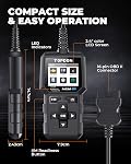TOPDON AL400 OBD2 Scanner, Full OBDII Code Reader, Check Engine Fault Scan Tool, Car Scanner with Read/Clear Codes, Freeze Frame, One-Click I/M, Diagnostic Scanner for DIYers, Free Lifetime Update