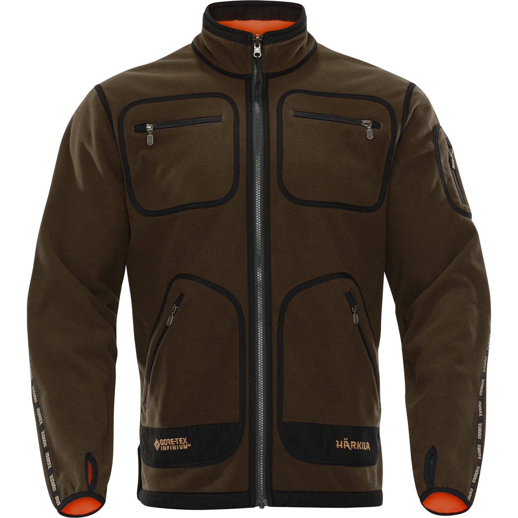 Härkila Kamko Fleecejacke Herren | Jagdbekleidung & Outdoorjacke | Winddicht, Warm, Atmungsaktiv, Wendejacke | Skandinavische Qualität Jagd Kleidung – Made to Last