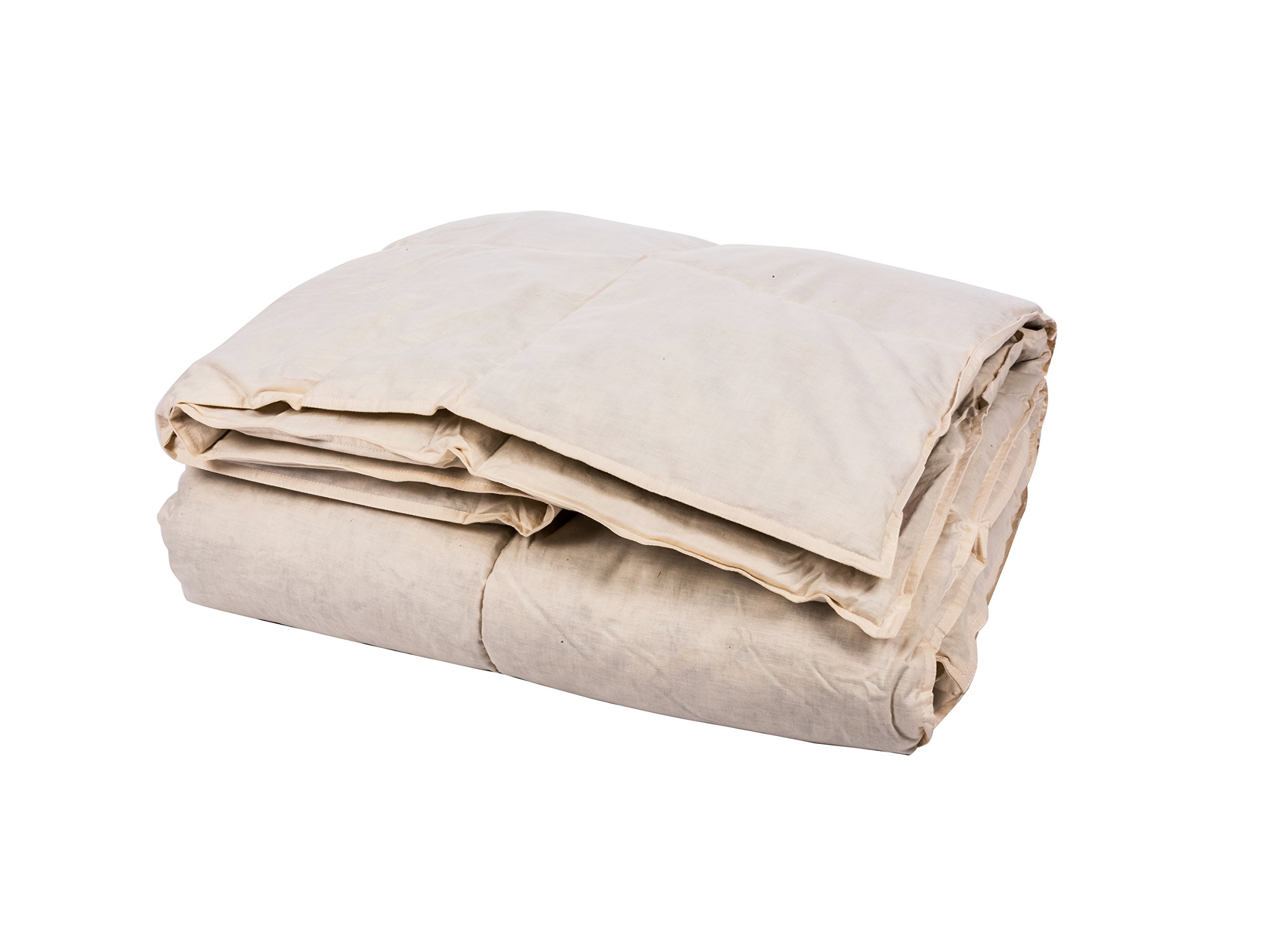 Surmatelas en coton 155x220 Nature A : la solution 5 cm pour corriger un matelas trop ferme