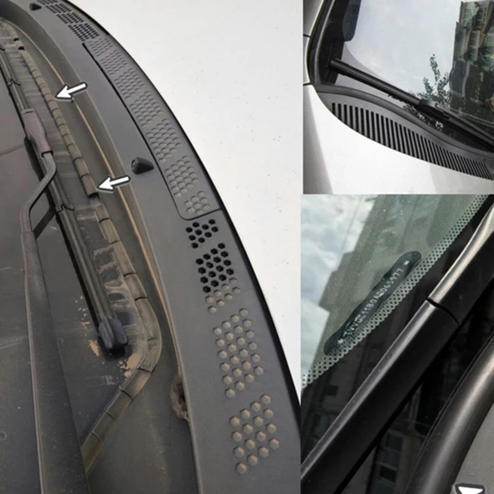 Flaconi Guarnizione Auto,Guarnizione Parabrezza Auto,Guarnizioni in Gomma,Universale Guarnizioni per Portiera Automobile,Adatto alla Maggior Parte delle Auto, Camion,SUV e Altro Ancora(16Feet