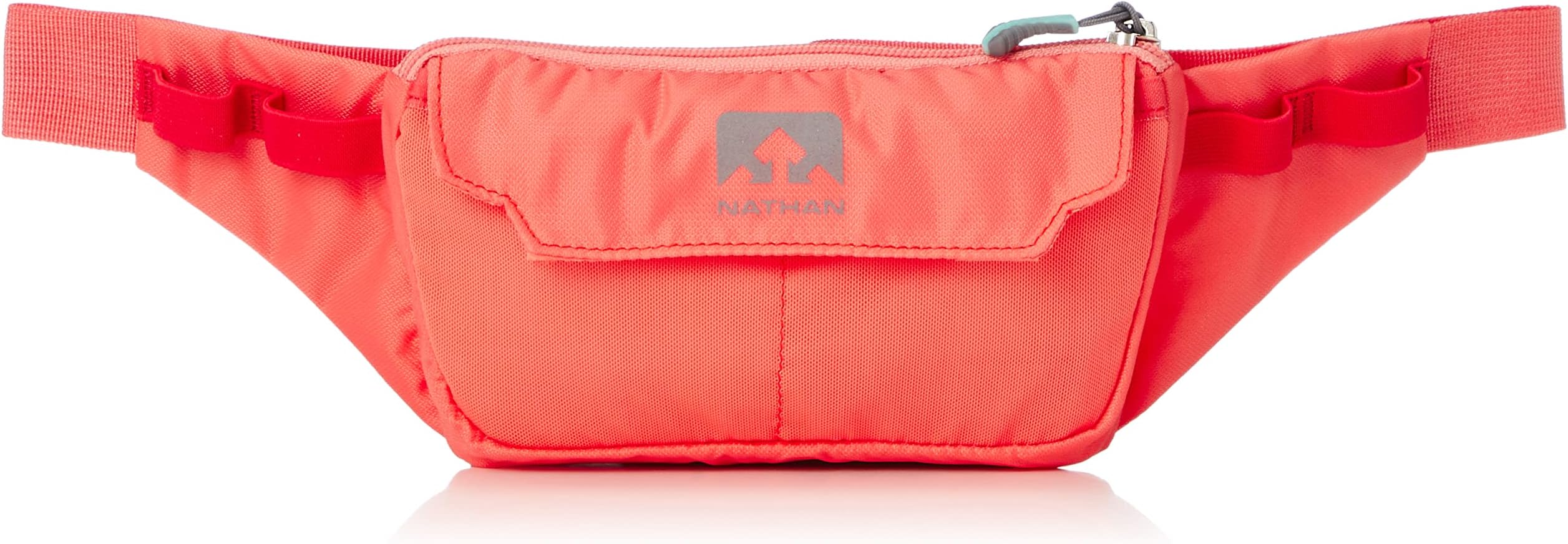 Nathan Running Belt Pack. Lightweight Training Pack with Stretch Pocket. Marathon Belt/Fanny Pack. Bounce Free