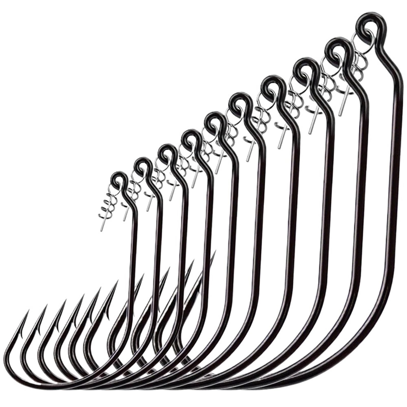 Amazon.com: Versatile Screw Lock Hook Full-Scale Offset Worm Hooks