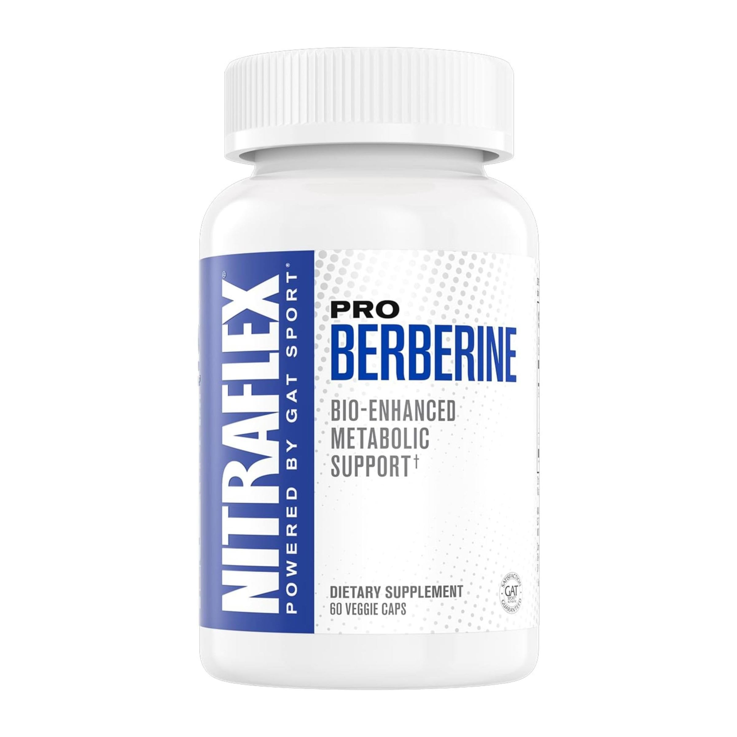 GAT SPORT NITRAFLEX PRO Berberine, 60 Veggie Capsules (30 Servings)