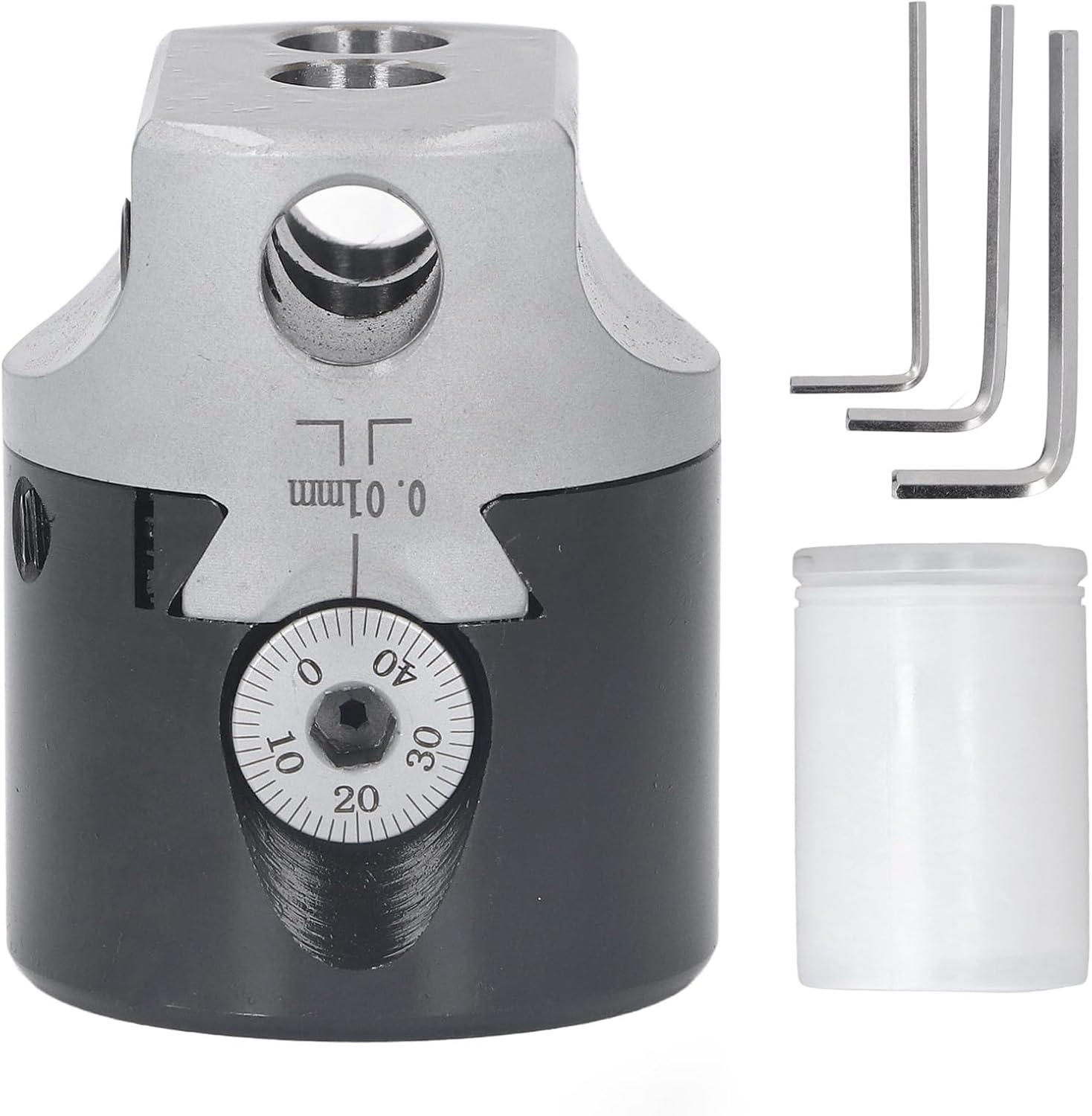 2 Inch Boring Head, Boring Bar Set Milling Set 40CR Steel 12mm Tool for Milling Machines