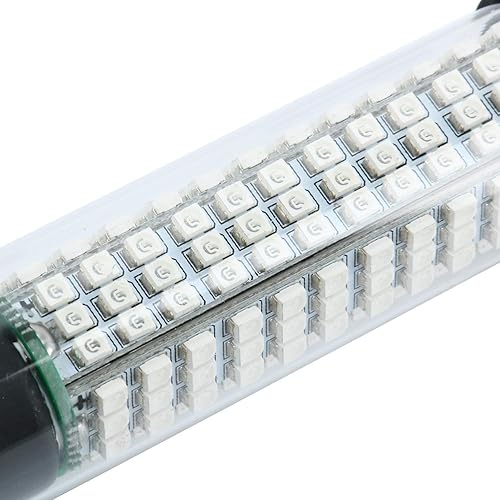 Miniatura 4 de Lightingsky 12 V 10.8 W 180 LED 1080 lúmenes LED luz de pesca sumergible submarina con cable de 16.4ft