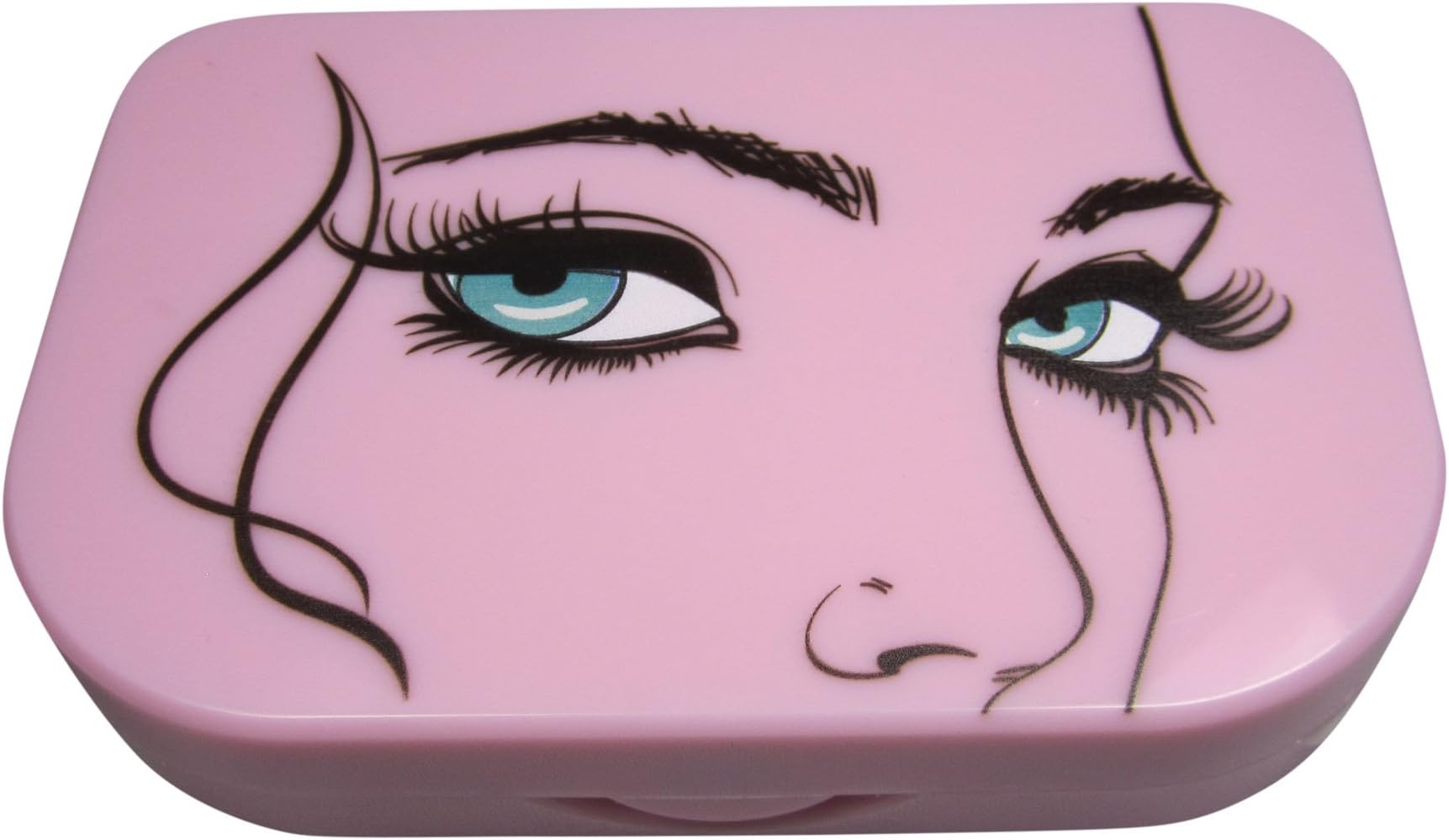Starfish Spirit False Eyelash Case Holder Pink - Three Tier Box, Organizer for Travel, Storage