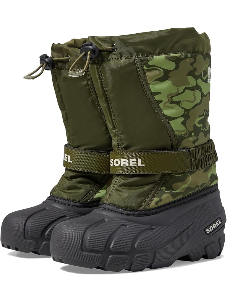 Green SOREL Flurry Print (Toddler/Little Kid/Big Kid)