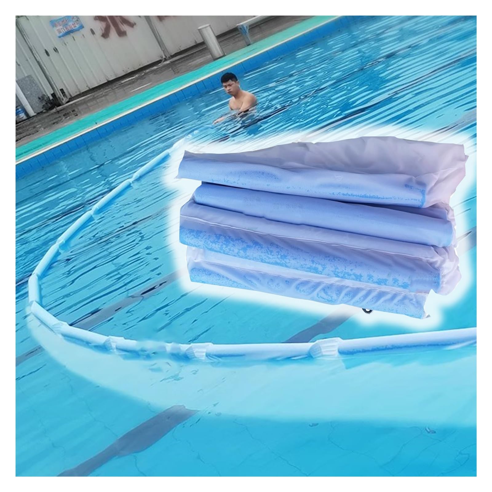 Questo retino a Maglia fine è Ideale per la Pulizia efficiente di Piscine, laghetti e sorgenti termali. Asta Non Inclusa.