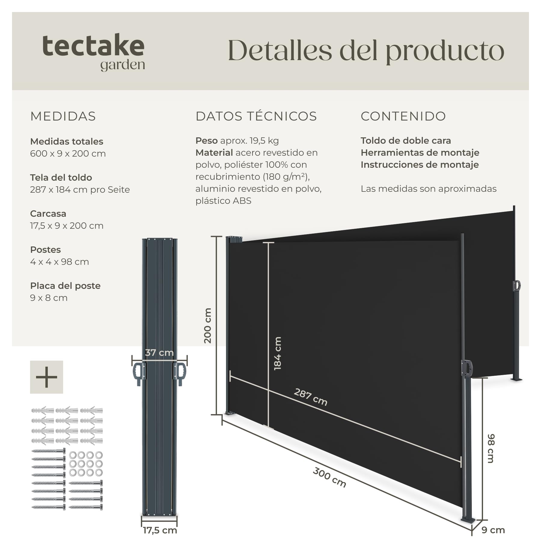 tectake® Tol