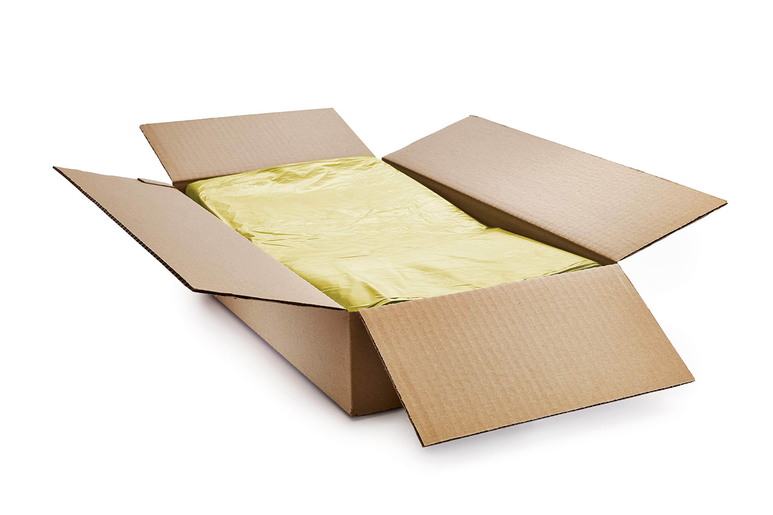 Polylina Yellow Refuse Sacks Bin Bags Chsa 10Kg Medium Duty (737X965) 200 Bags