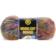 Lion Brand Moonlight Mohair Yarn, Rainbow Falls