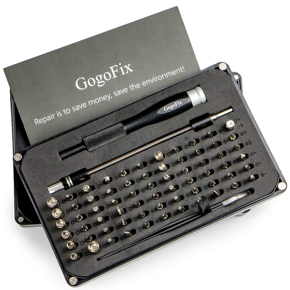 Precision 66-Bits Repair Tool Compatible with Electronics, Computer, MacBook, iPad, iPhone, Xbox, Playstation, Camera...Repairing (66 Bits)