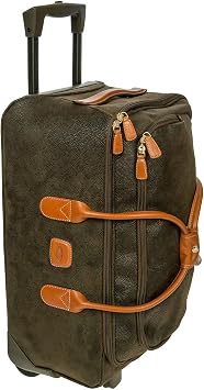 Bric's USA Luggage Model: LIFE |Size: 21 rolling duffle | Color: OLIVE