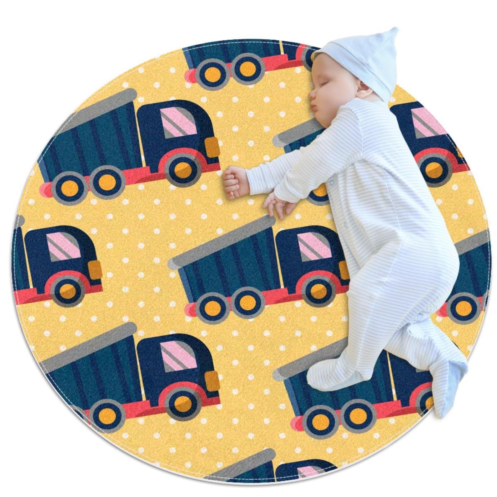 Tapis de salle de bain jaune pour éviter les glissades des enfants