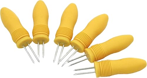 Miniatura 3 de Chef Craft Classic Plastic Jumbo - Juego de 3 pares de 6 piezas, color amarillo
