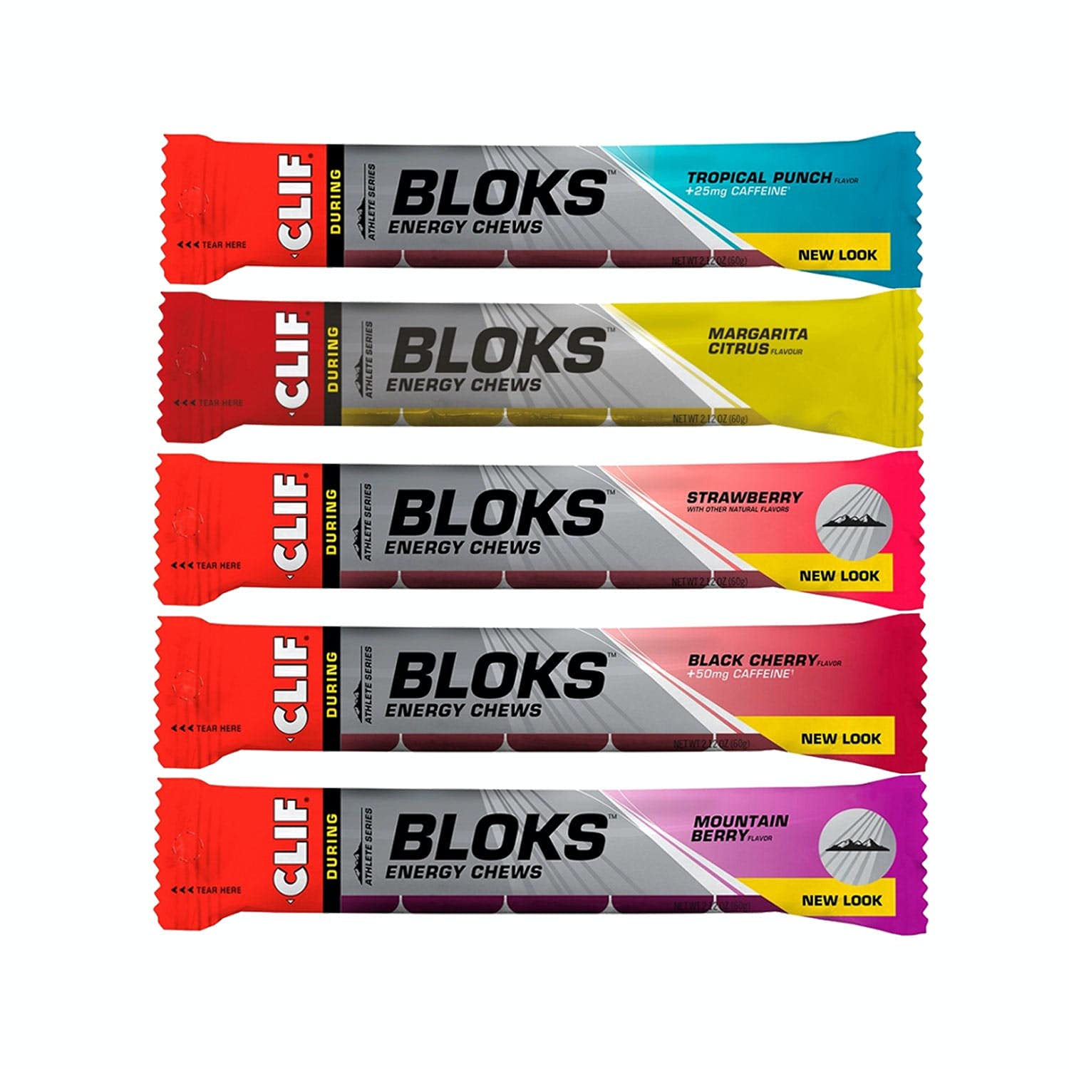Clif @ WOWOOOSHOT BLOKS : Energy Chews : Different Flavours