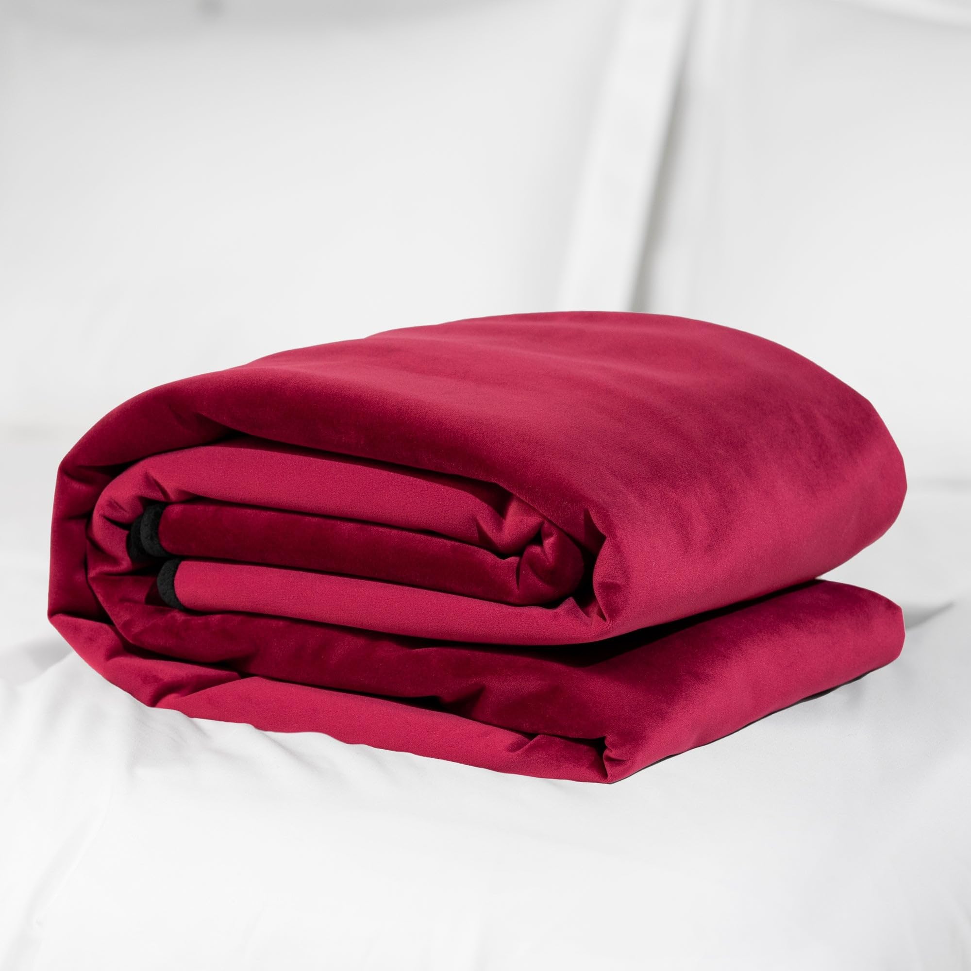 Liberator Fascinator Throw - Moisture-Proof Sensual Blanket, Mini Size, Microvelvet Black: Merlot Mini