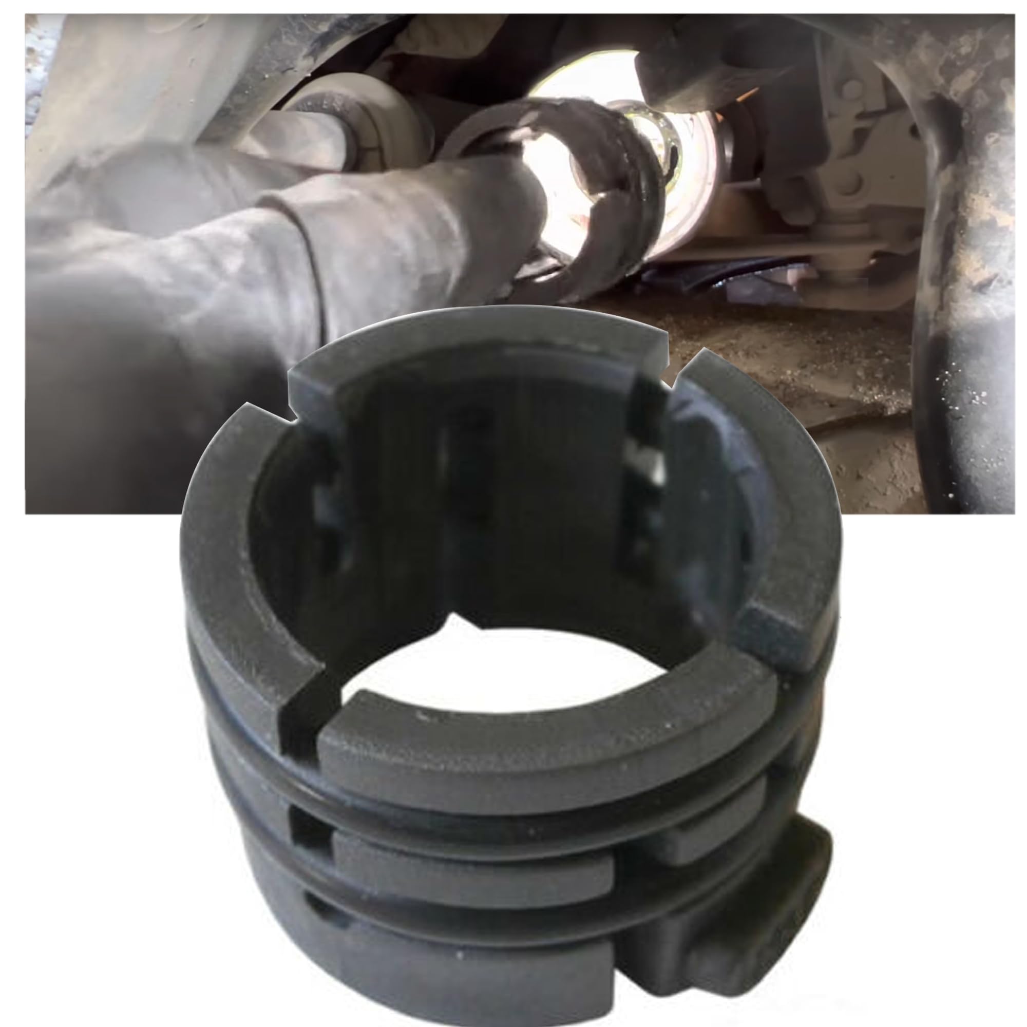Partsline Kit de Réparation Bague d'Etanchéité pour Crémaillère de Direction AVEC Joints compatible avec CLIO III FLUENCE KANGOO II SCENIC II - 490016514R 490019110R
