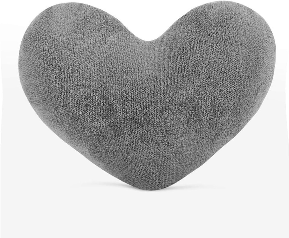 RIHUD Heart Shaped Pillow Heart Pillow Cute Plush Red Heart Pillow