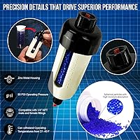 Vista 3 de LE LEMATEC Air Dryer for Compressor with Replaceable Desiccant Element, Water Separator for Air Compressor Up to 150 PSI, Removes Moisture &