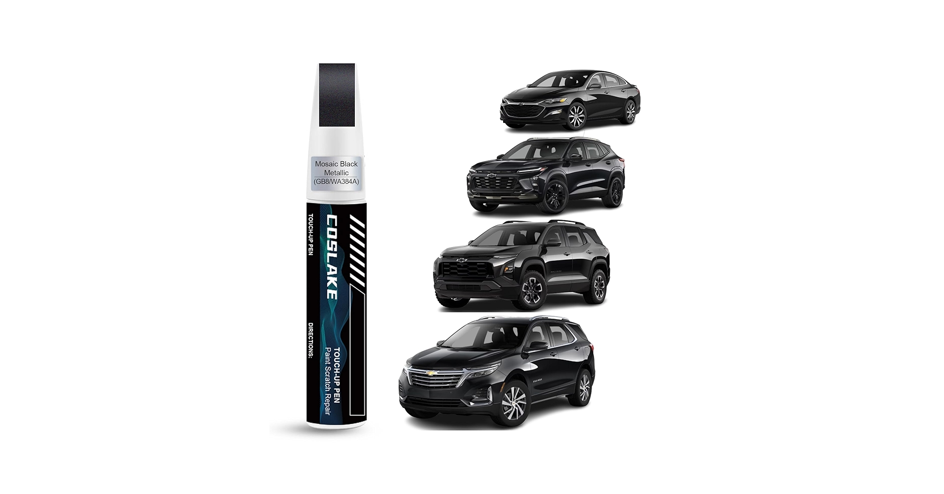 Amazon.com: COSLAKE Car Touch Up Paint(Mosaic Black Metallic