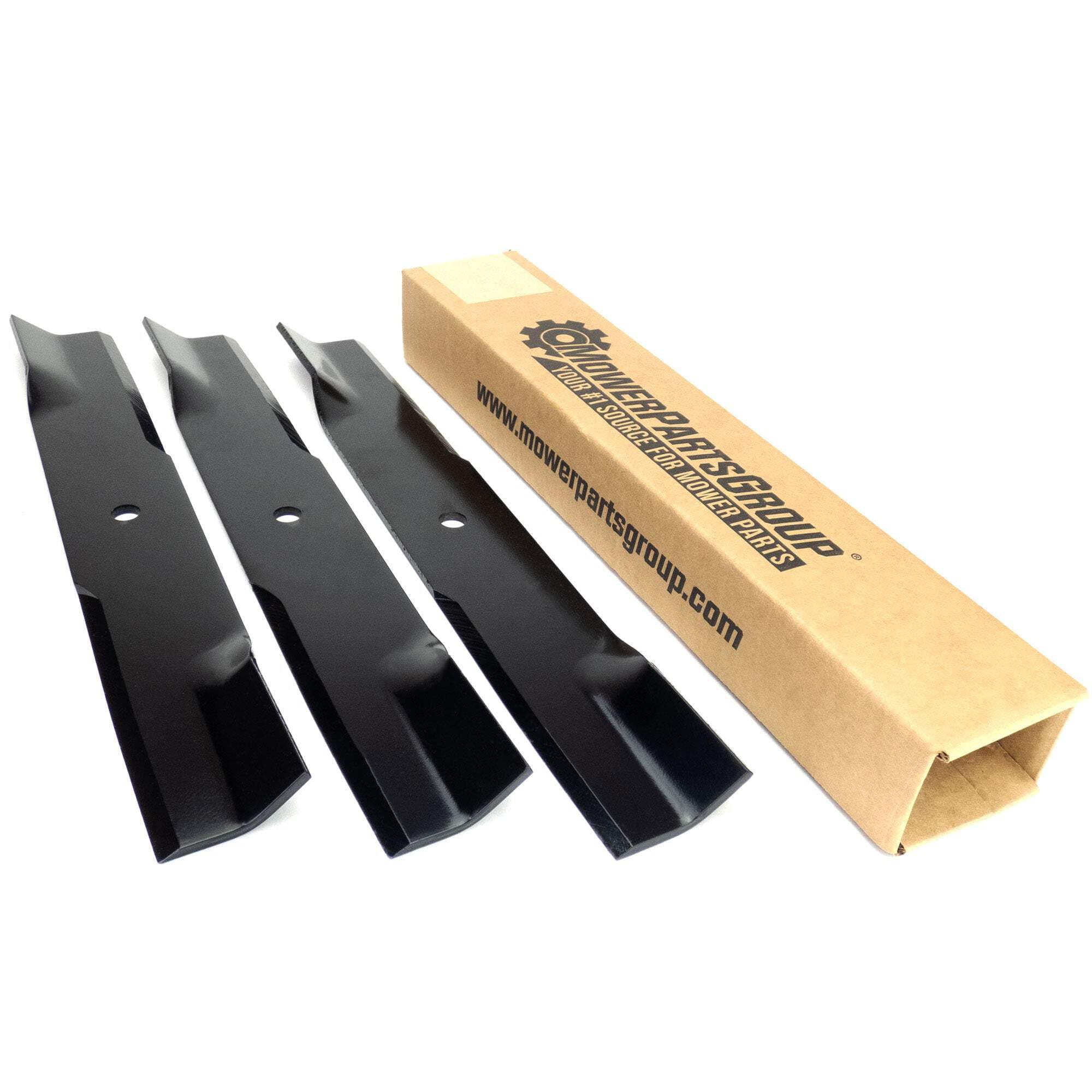 Amazon.com - MowerPartsGroup (3) Pack of Blades Fits Hustler with