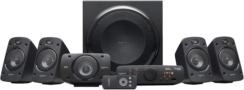 Logitech Z906 : système d'enceintes 5.1 THX 1000 W avec télécommande