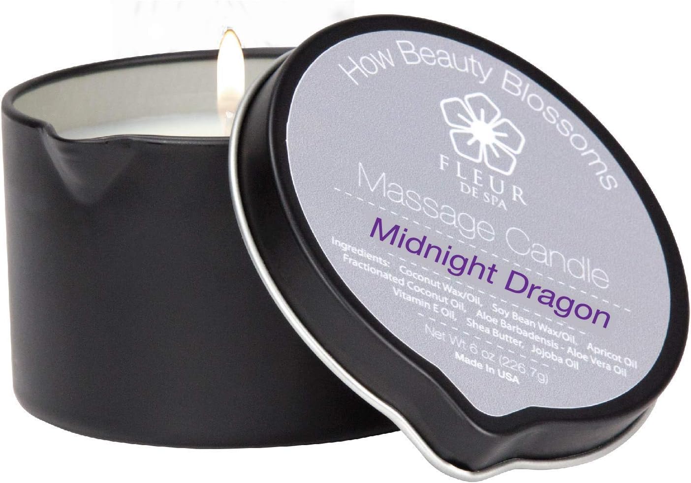Leather Massage Candle