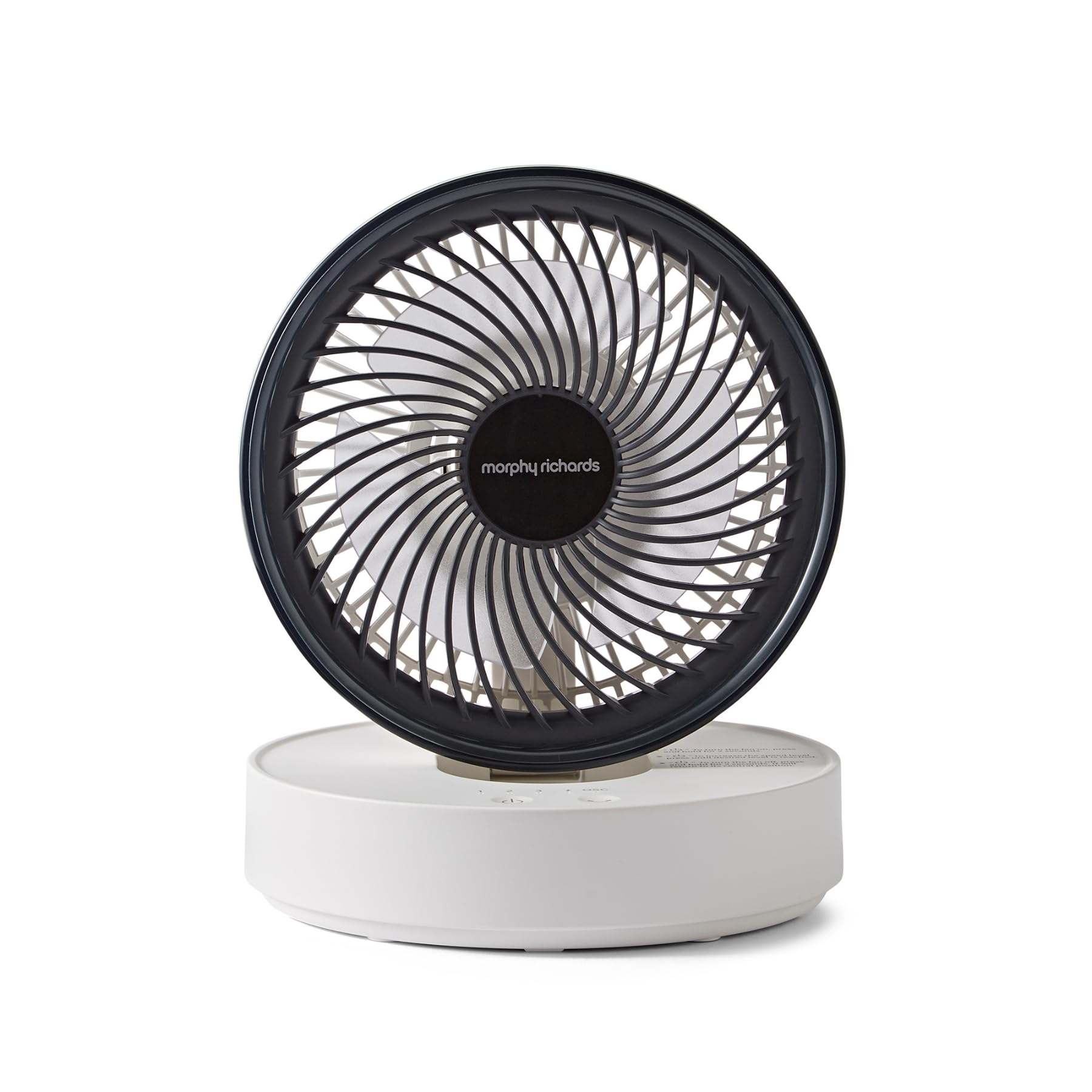 Morphy Richards Airflex 6" Portable Oscillating Usb Fan White/Grey