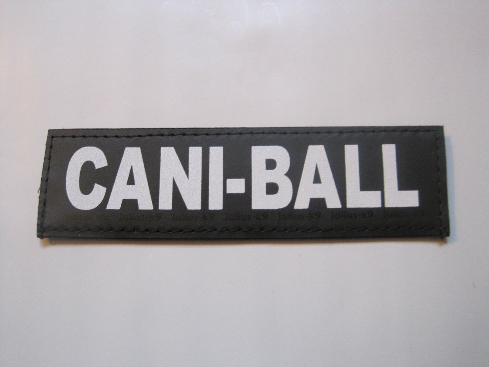 CANI-BALL (Large) Package of 2 Julius-K9 Labels for K-9 Harnesses