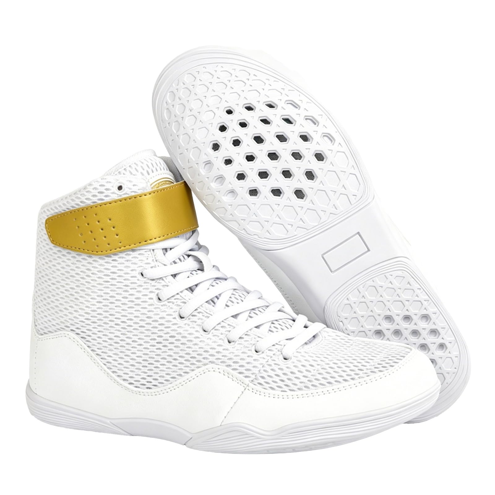 Zapatillas Boxeo Lucha para Hombre Botas De Fitness Transpirables Ligeras Y De Caña Alta para Gimnasio Y Entrenamiento De Combate