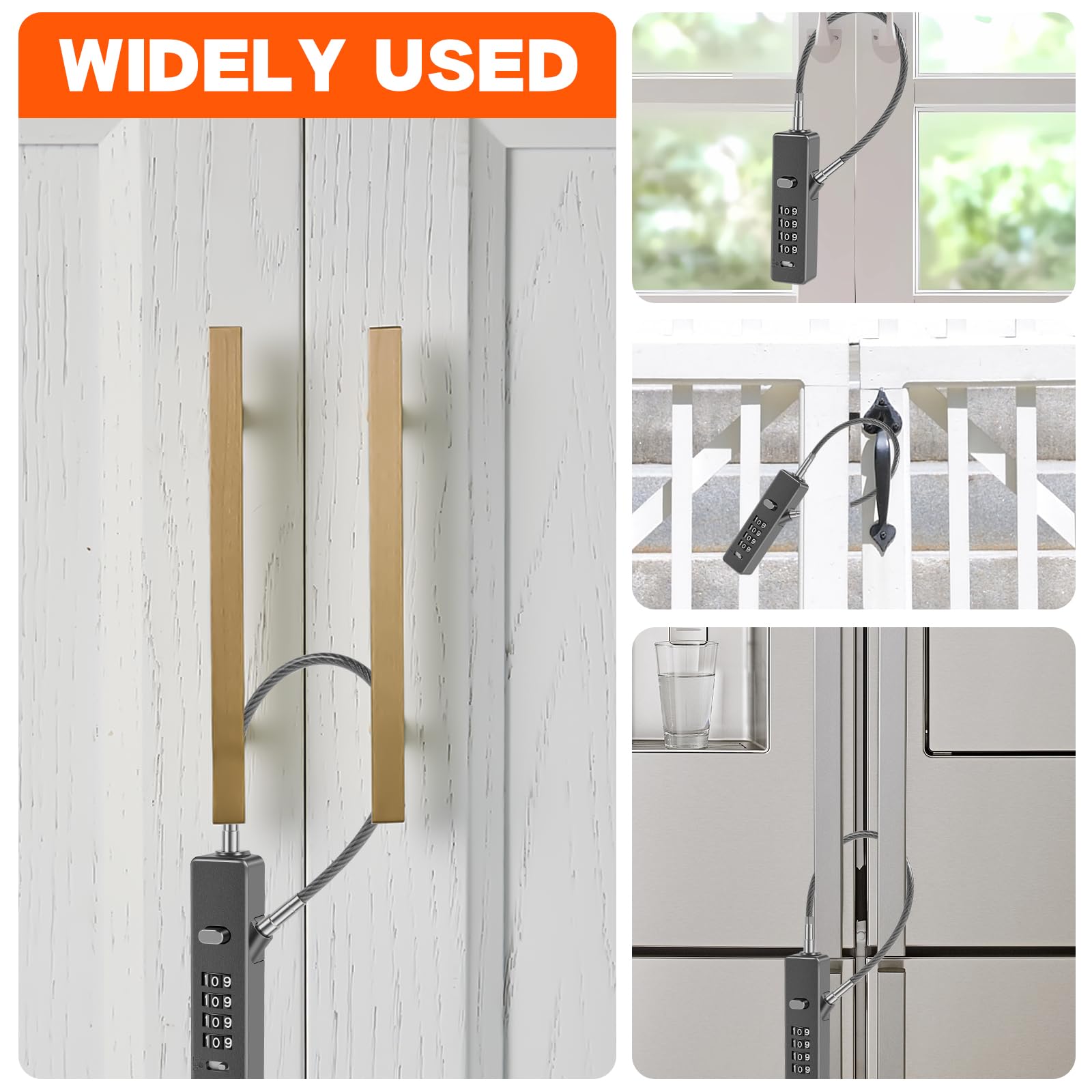 Lot De 10 Cadenas à Combinaison En Alliage De Zinc à 4