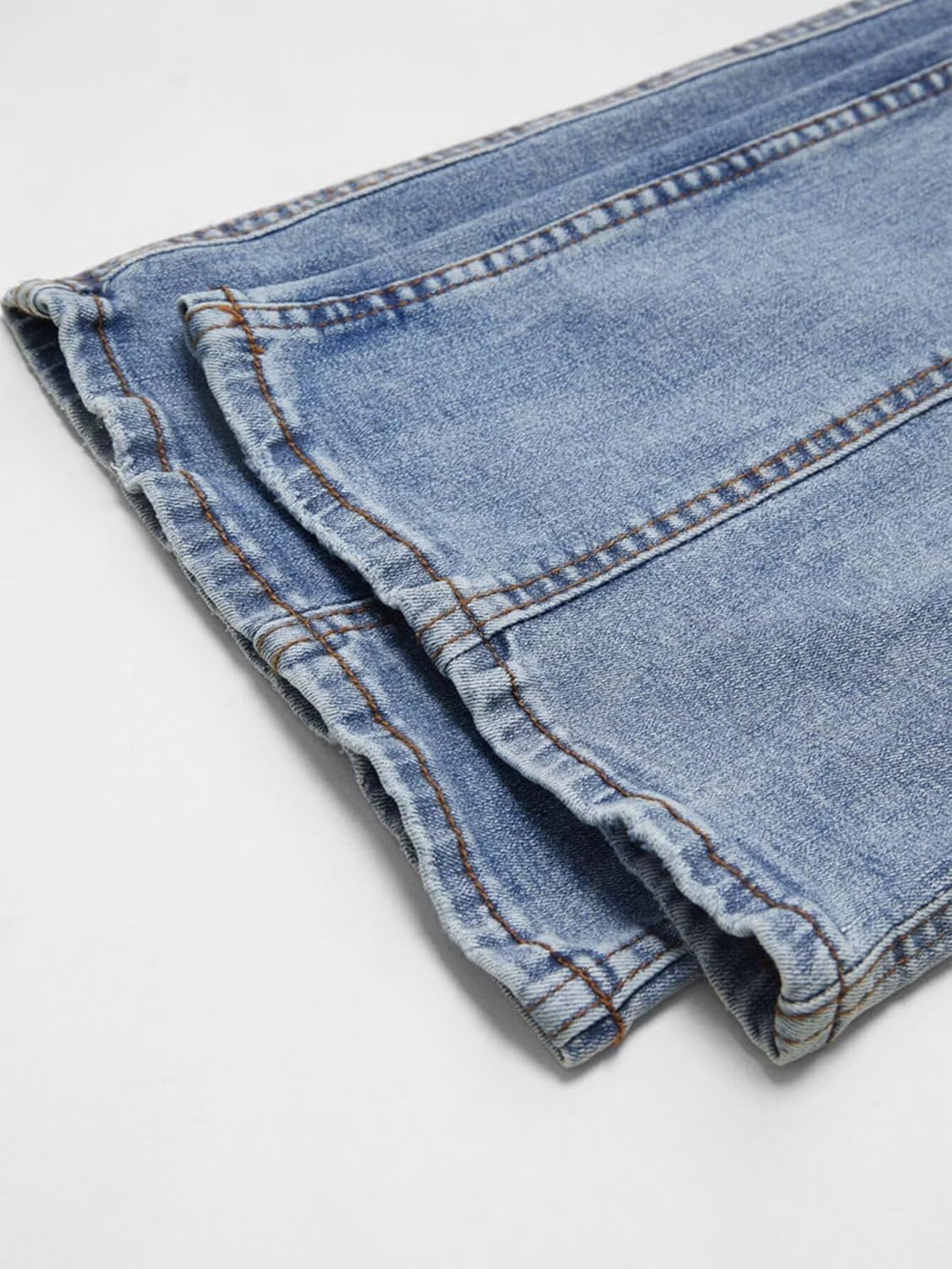 Flamingals Boot Cut Jeans for Women Mid Rise Butt Lifting Stretchy Trendy Bell Bottom Flare Denim Jeans